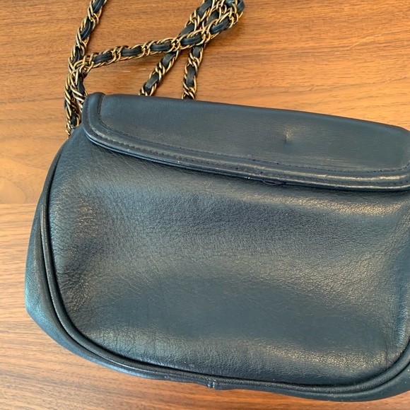 Navy Vintage Purse - Picture 3 of 6